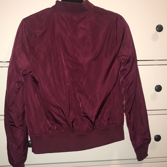 Red garage bomber jacket - Picture 3 of 6